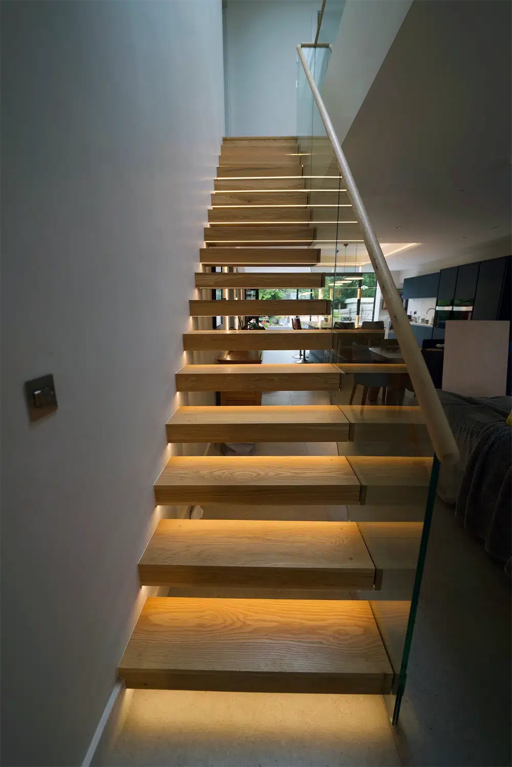 dlb electricians lighting stairs